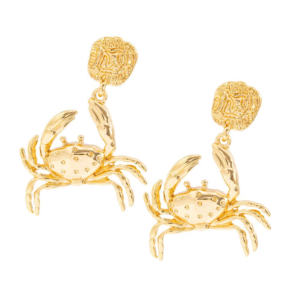 Fashionable Sea Style Earrings Crab/Lobster Ear Accessories Comfortable Wear Jewelry Accessory For Girls