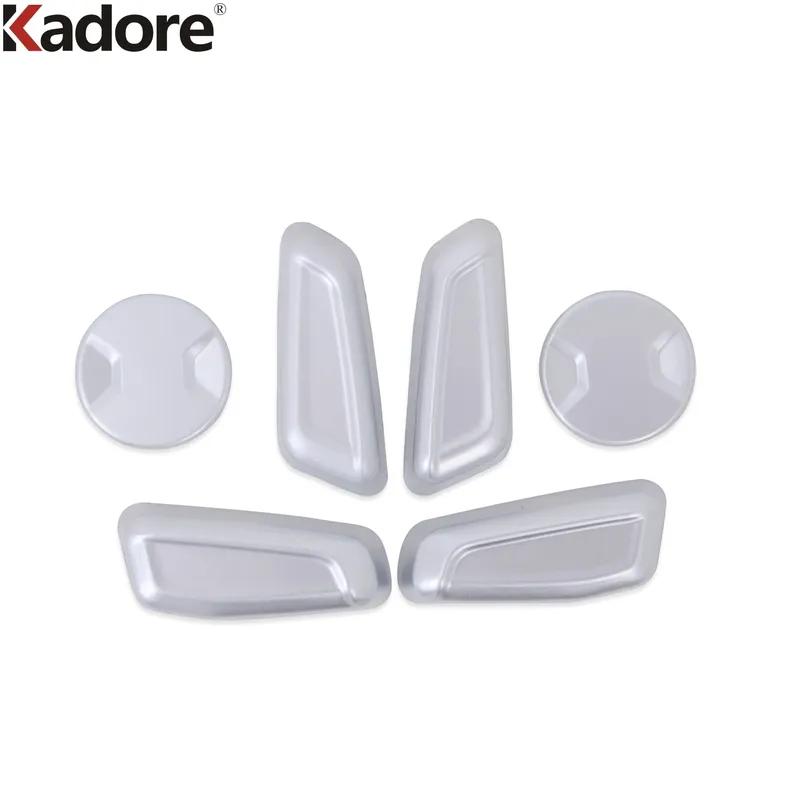 For Hyundai Sonata -  2024 Carbon Fiber Car Seat Adjustment Switch Control Button Cover Trim Interior Accessories