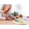 Piste de dés en bois - ENGELHART - 29 cm - Pour enfants à partir de 6 ans