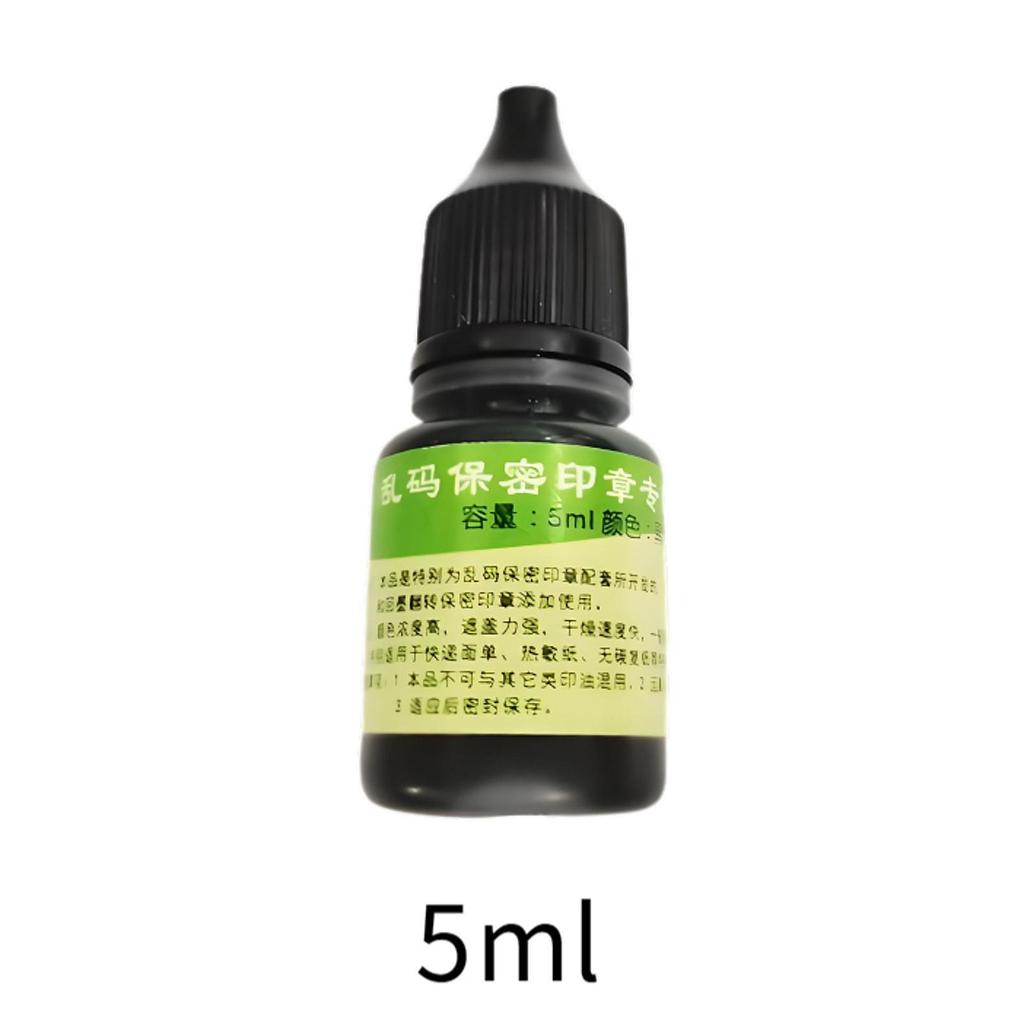 Stamp Refill Ink 0.17oz Bottle DIY Accessory Photosensitive Printing Oil for Scrapbooking Guard Stamp Stamp Pads Office Home