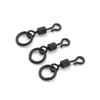 500 Piece In Bulk Carp Fishing Swivels Snaps Round Quick Change Ring Swivels Fishing Accessories AE009