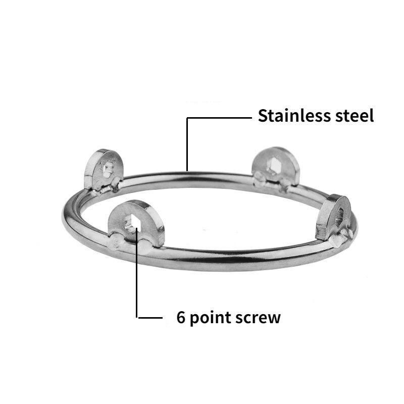 Edelstahl Dilator Fisting Dilator Anal Expander Edelstahl Metall Analspielzeug BDSM Sexspielzeug