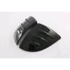 For MG 4 MG4 EV Mulan   2024 ABS Carbon Fiber Black Side Door Rearview Mirror Frame Cover Trims Sticker Car Accessories