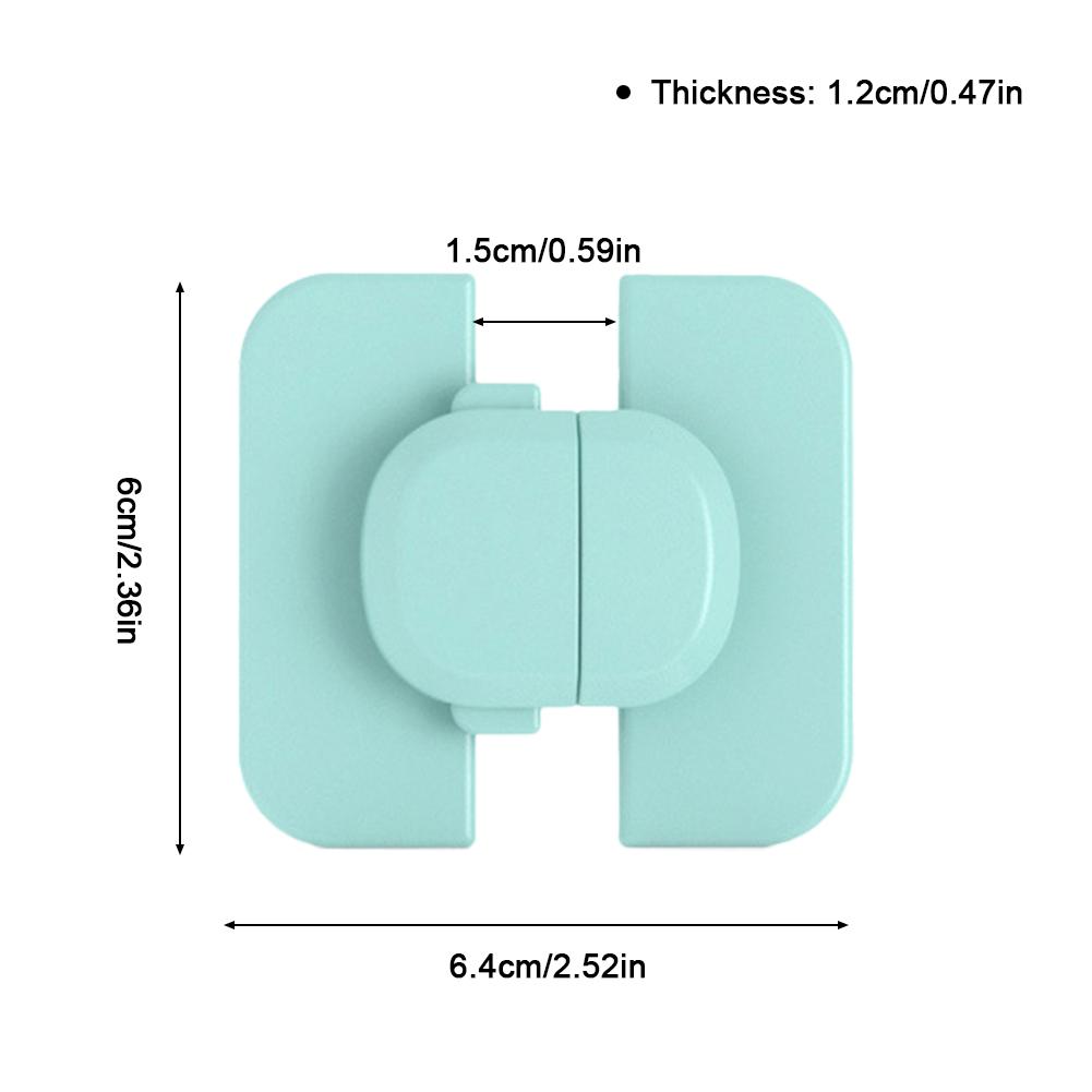 Refrigerator Lock Safety Lock Baby Door Buckle Lock Fixed Buckle Refrigerator Anti Opening Buckle Refrigerator Door Not Closing Tightly Auxiliary Lock