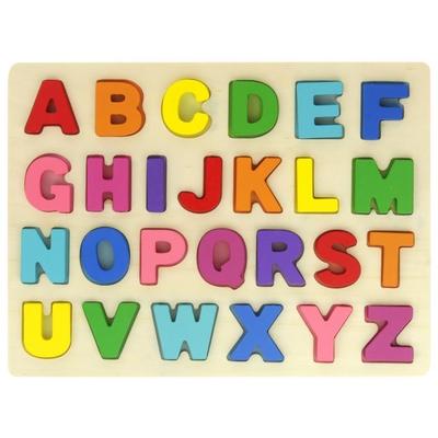 Buchstabenbausteine Holzpuzzle Buchstabenpuzzle Buchstaben Schreiben lernen
