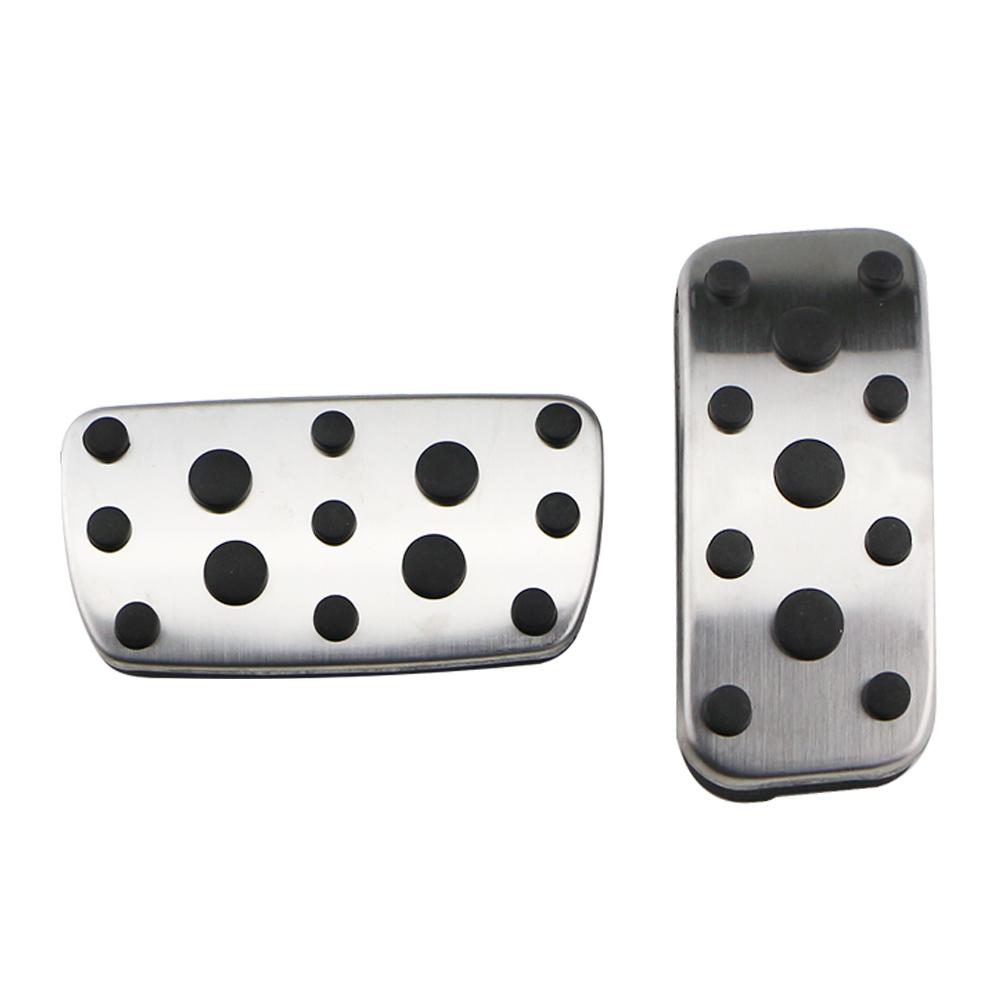 Stainless Steel Car Pedals Gas Brake Rest Pedal for Subaru Forester SH SJ 2006-2018 XV 2012-2017 Impreza 2006-2015