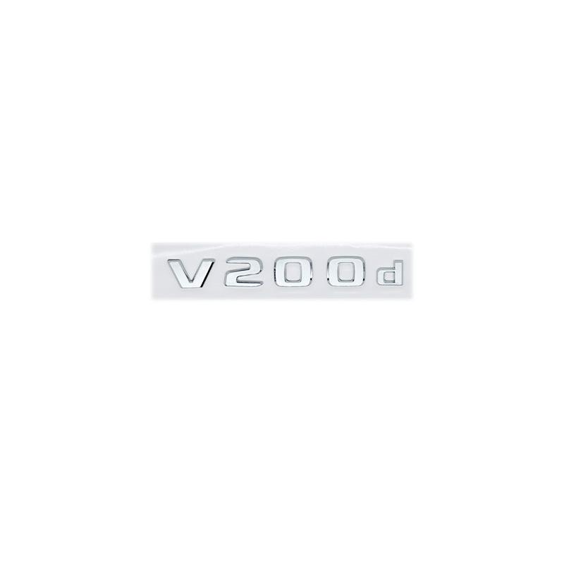 3D Letters V250d V300d NIGHT EDITION ABS Emblem for Mercedes Benz V Class W447 Car Fender Badge Trunk Nameplate Logo Sticker QO1