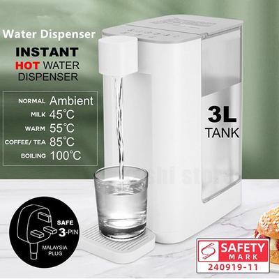 3L Water Dispenser Smart Instant Hot Heating Water Dispensers Water Heater Home Office Adjustable Water Temperature
