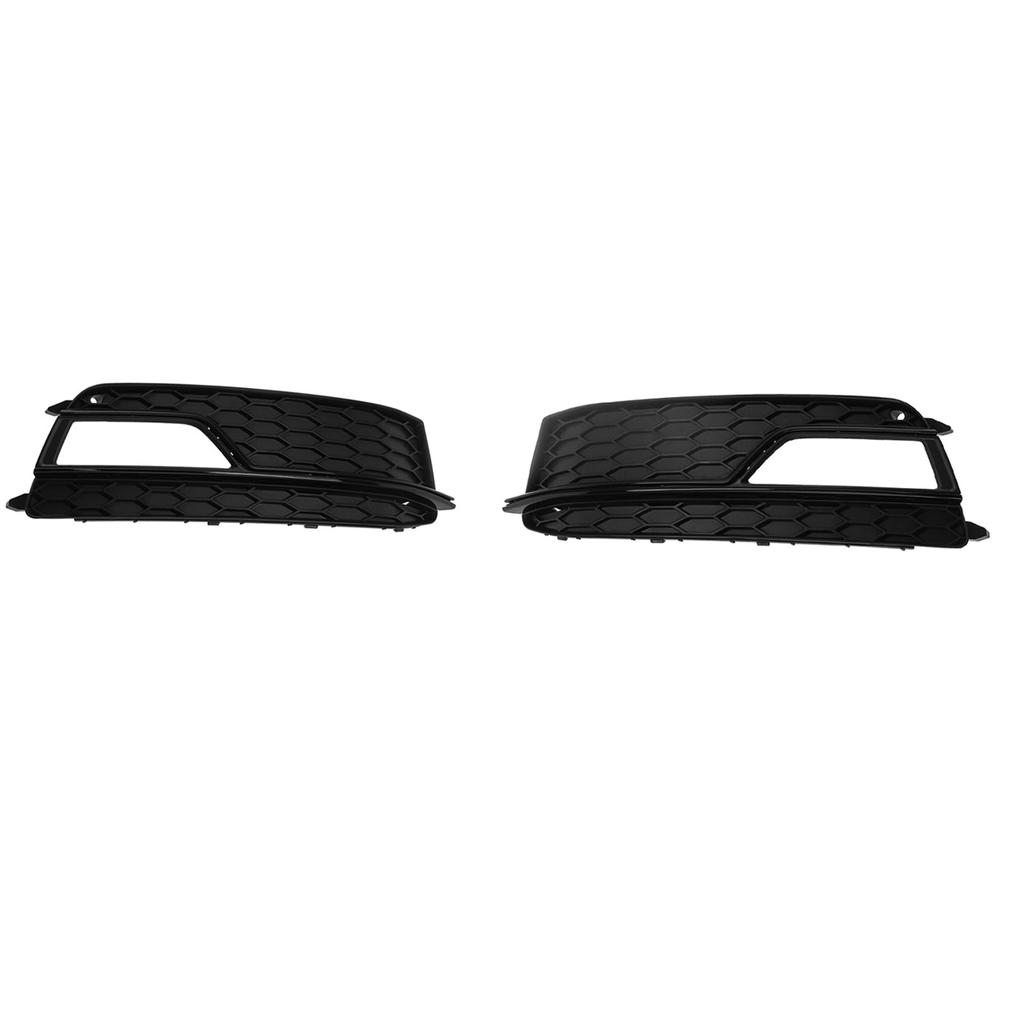 2pcs Front Bumper Lower Grille 8T0807681K 8T0807682K Accessory Fit for S5 2013 2016