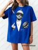 2026 Summer Badbunny Bowl Halftime Show Tshirt For Fans Bunny Football Bad Benito Tshirt For Wounisex Unisex Oversized Y2k Sports Top