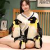 1 stück 17-45 cm Niedliches, Flauschiges Plüschtier Niedlicher Pinguin Plüschtier Echtes Tier Puppe Dekoration Kinder Kindergeburtstagsgeschenke