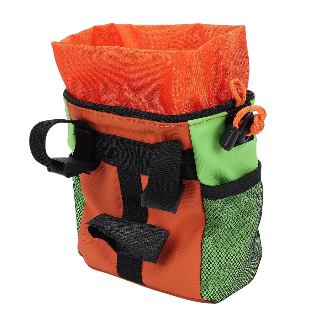Bike Handlebar Bag Fit for Waterproofing Nylon Multifunctional Bike Seat Saddle Bag for Cycling