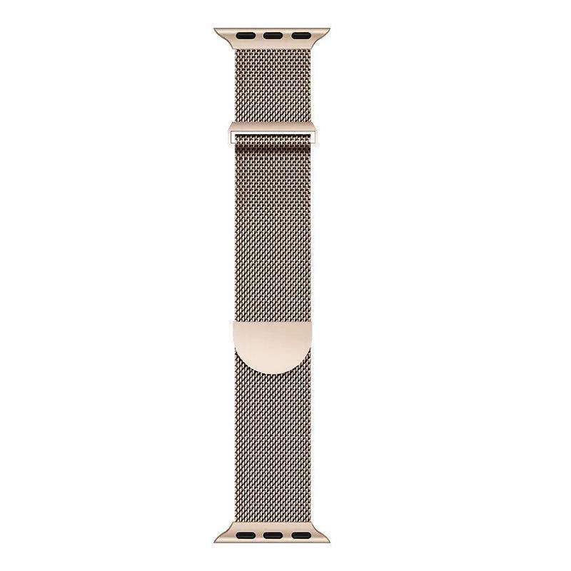 Compatible Apple Watch Milanese Magnetic Stainless Steel Strap