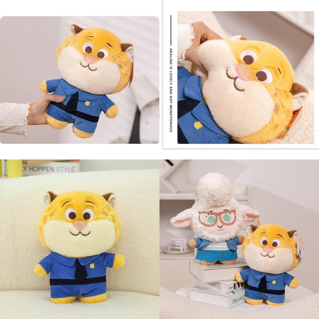 Adorable Zootopia Plush Toy Featuring Judy And Nick Fox Characters Perfect Gift For All Ages