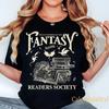 Fantasy Readers Book Club Tshirt Fourth Wing Basgiath War College Shirt Dragon Rider Violet Sorrengail Xaden Riorson