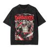 Washed T Shirts Danhausen Curses Meme Horror Hip Hop TShirts Oversize  Streetwear Short Sleeve Summer Tops Tees Men Women