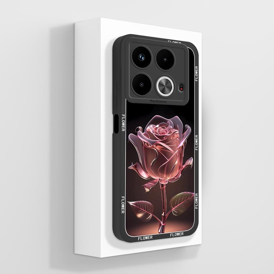 

Для Infinix Note 40 30 Pro Plus 40X Note30VIP 30i чехол для телефона Pretty Flowers корпус ультратонкий жидкий мягкий силикон супер ударопрочный чехол для Infinix Infinix Note 30i