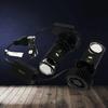 H4 Small Lens LED Lights, Fisheye Mini Headlights, Dual Lens, Far And Near Integrated, With Tangent Spotlight