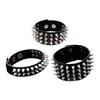 Modern Pointed Studs Multi Layer Leather Bracelet Adjustable Secure For Fashion Lovers Stylish Accessory Perfect Gift