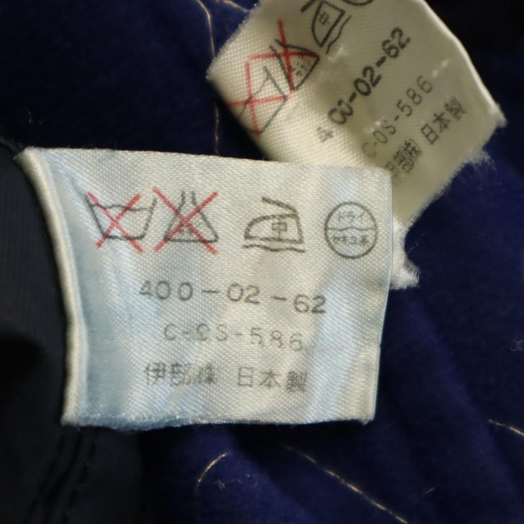 SINA COVA 90s Made In Japan Old Stainless Collar Coat M With Padded Liner Men's Used