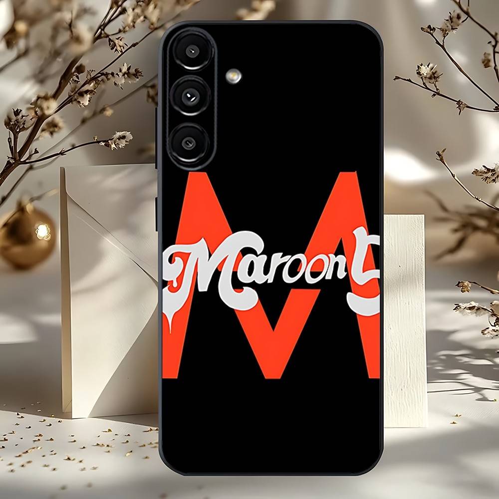 Band Maroon 5 Payphone Phone Case For Samsung A73,72,51,53,52,71,22,5G,Note,J7,8,9 Classic Versatile Black Soft Shell