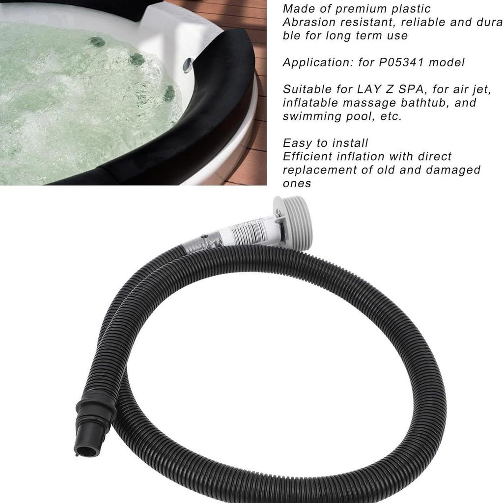 Spa Hot Tub Air Inflation Hose P05341 Inflatable Replacement Part For LAY Z SPA P05341 Models