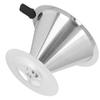 Stainless Steel Coffee Dripper Drip Cone Coffee Filter Reusable Coffee Filter Cup for Kitchen2‑4 Cups