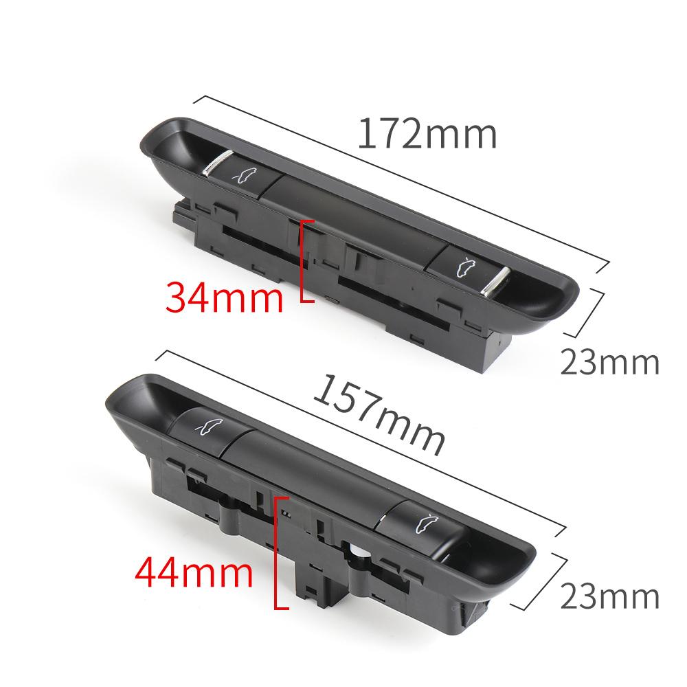 Car Trunk Lock Release Switch Boot Bonnet Release Switch Pack Button Console For Porsche Coupe 981 911 718 Boxster Cayman