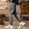 Jeep Men's Retro Cargo Jogger Pants