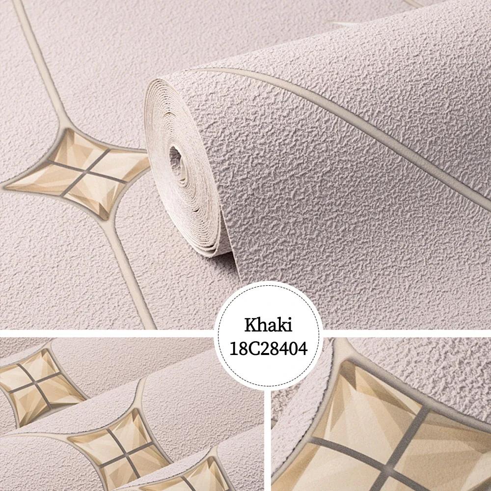 Tapety Włókninowe Diamentowe Imitacja Skóry Jelenia Aksamit Tapeta do Salonu Relief 3D Restauracja Sypialnia Tapeta