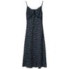 Sancai French Style Floral V-Neck A-Line Slip Dress