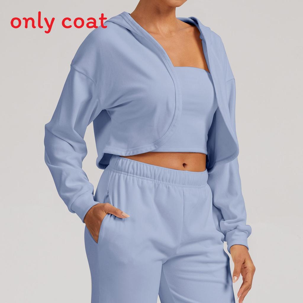 Athletic Womens Hoodie Jacket With Breathable Fabric For Running And Fitness Activities