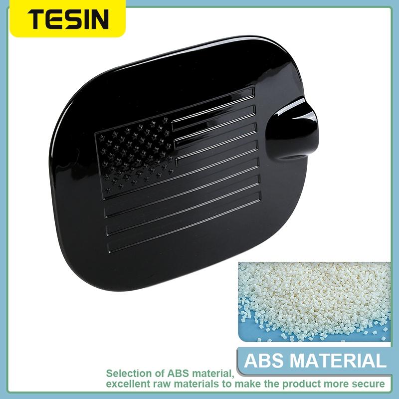 TESIN Car Fuel Filler Tank Cover Oil Cap Decoration Cover Stickers for Chevry Silverado GMC Sierra  Up Exterior