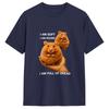 Cute Hamster MeMe T Shirt for Unisex Pure Cotton Leisure TShirts Round Neck Tees Short Sleeve Clothes Plus Size