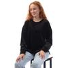 DKNY Womens/Ladies Rhinestone Crew Neck Sweatshirt