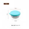 Portable Stainless Steel Sauce Cup with Leak-Proof Silicone Lid - Ideal for Outdoor Salads
