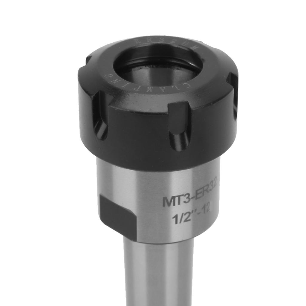 1Pcs High Accuracy MT3 ER32 Milling Cutter Shank Tool   11Pcs ER32 Collet Chuck