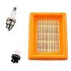 1pc Air Filter Cleaner With Spark Fuel Filter For Primer Blub Replacement For FS120 FS200 FS350 FS400 Trimmers Brush Cutters