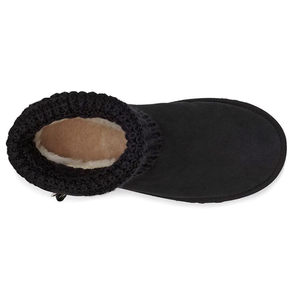 UGG Classic Solene Mini Snow Boots Black Women's 1113463-BLK