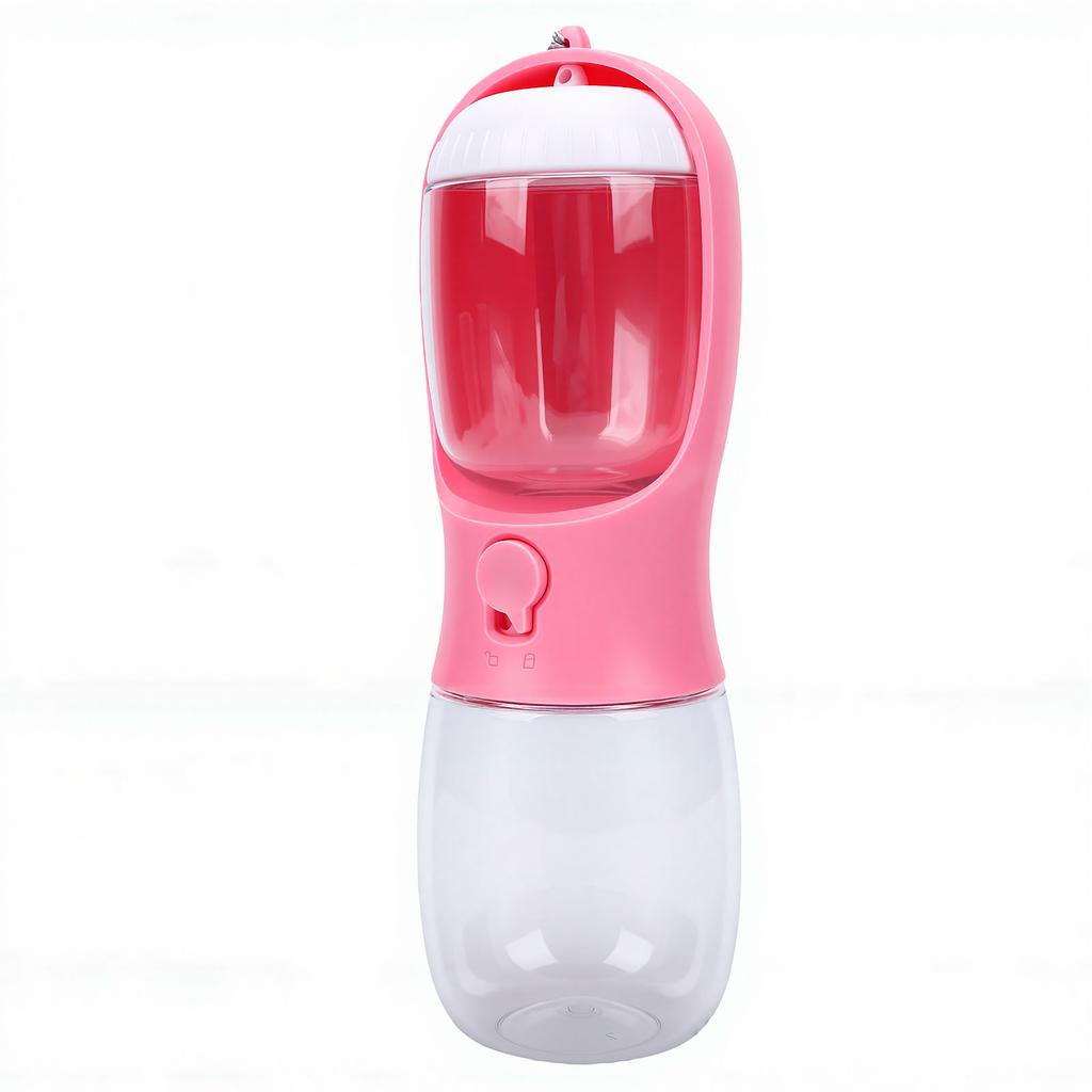 Dog Water Bottle with Food Container Portable Leak Proof Pet Water Bottle Travel Puppy Water Bowl Dog Gifts for Dogs