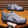 Men's Slip-on Breathable Mesh Skate Shoes - Soft Sole, Non-slip, Casual, Trendy, Versatile Forrest Gump Style