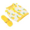 Mini Pets Vest Harness and Leash Set Adjustable for Guinea Pig Small Animal ApparelS Yellow