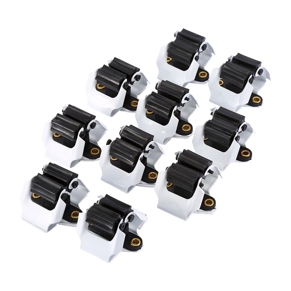 10PCS Kitchen Mop Broom Holder Wall Mounted Organizer Brush Storage Hanger Tool