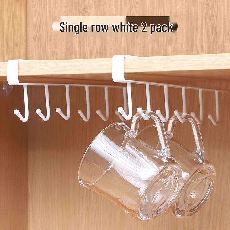 

Wall-Mounted Coffee & Tea Cup Holder - Upside Down Mug Rack