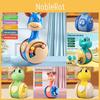 Sliding Tumbler Toddler Toy With Dinosaur And Deer Exterior Design For Gift