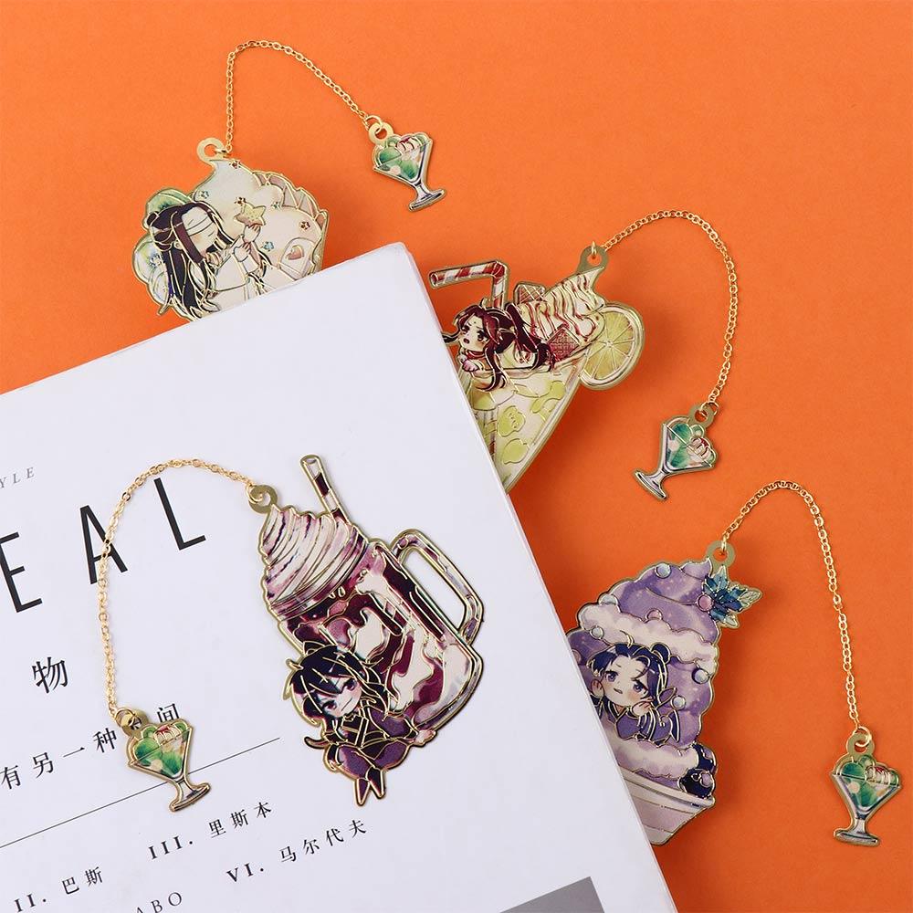 

Demonic Student Gift Wei Wuxian Pagination Mark Book Markers Mo Dao Zu Shi Bookmark Hollow Bookmark C