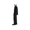 Zara Solid Color Comfortable Loose Straight Casual Pants Men bottoms Black 07380903800-36