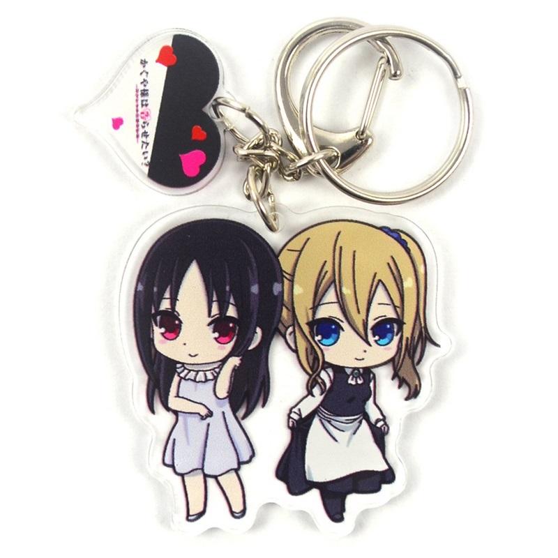 Buy Anime Kaguya Sama Love Is War Cartoon Character Acrylic Keychain Metal Ring Car Bag Key Decoration Accessories Gift At Affordable Prices Free Shipping Real Reviews With Photos Joom