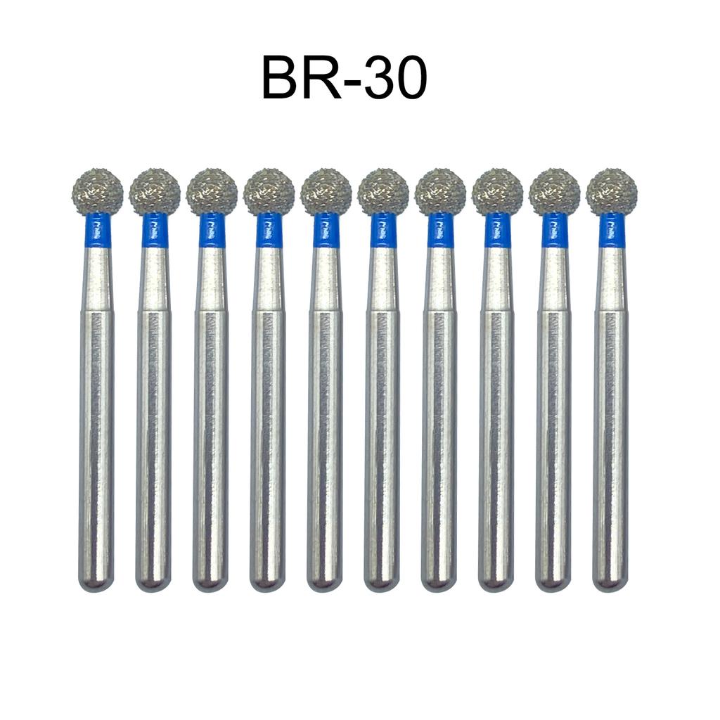 Nun Ck 10 Stück/Packung Dental Diamantbohrer für Hochgeschwindigkeits-Handstück Zahnarztbohrer FG-Serie Durchmesser 1,6 mm