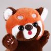 Cartoon Kawaii Animal Plush Pendant Plush Stuffed Red Panda Plushies Pendant  Hanging Accessory